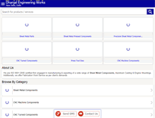 Tablet Screenshot of dhanjalengg.co.in